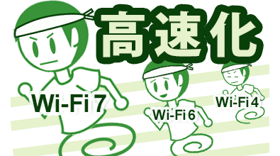 更なる「高速化」を目指し開発された「Wi-Fi 7」