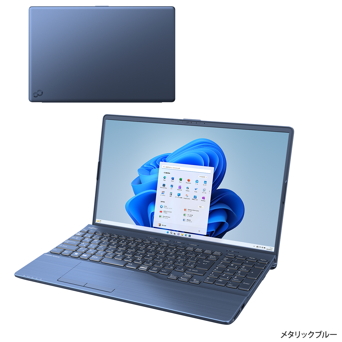 高速SSD240GB搭載 Fujitsu おとなしく LIFEBOOK AH/R3 タッチパネル Microsoft Office Personal  2007付属 ノートパソコン （